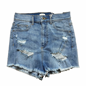 NWT Sneak Peek Women's Light Wash‎ Distressed Shorts Size Small Style S7221